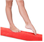 Kid Gymnastic Exercising 10ft  Washable Gymnastics Training Beam for  Young Gymnasts, Cheerleaders, & Martial Artist