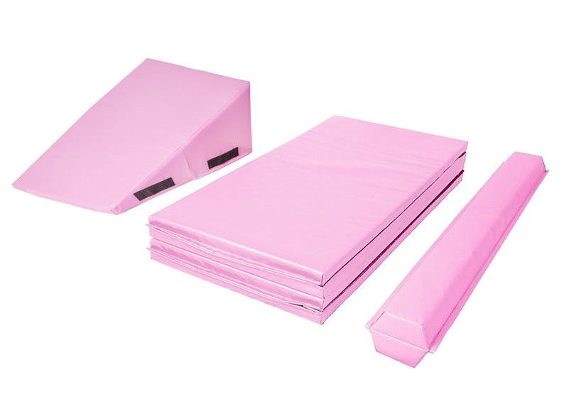 Cheap  Soft Foldable   Vinyl Fabric Incline Gymnastics Mats  Exported to Australia